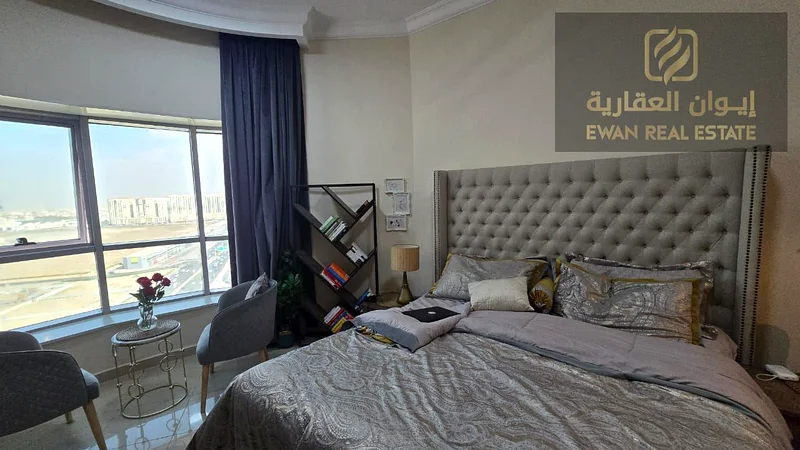 Apartment for sale in Conquer Towers, Sheikh Maktoum Bin Rashid Street A golden opportunity with a stunning view, Ajman! Central Ajman.63866727645955114