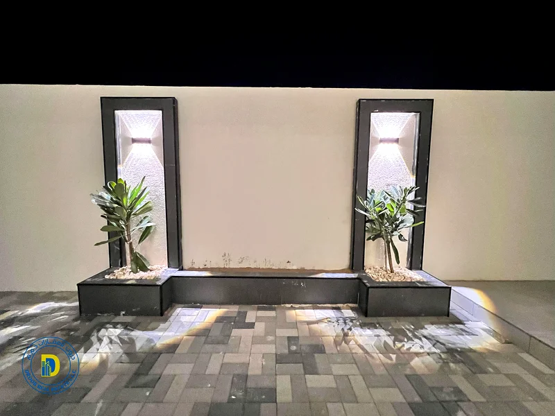 For sale, a modern villa with 4 rooms, Al Helio area, Ajman, super deluxe finishing, freehold for all nationalities, bank financing63893336749186112