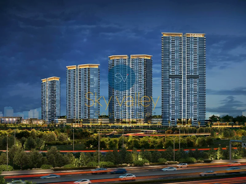 Contemporary 1BR with City View | Smart Layout | Timeless Sobha Quality63985903701890110