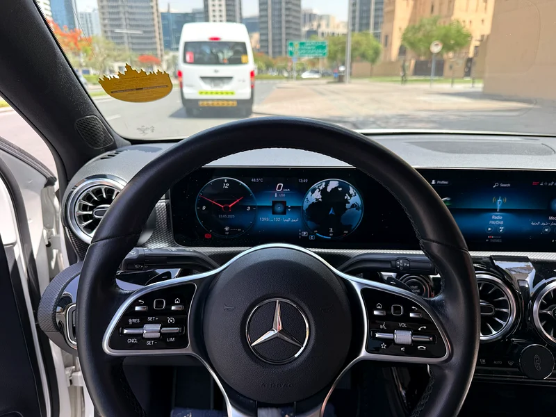 Mercedes A200 Under Warranty | GCC Specs | 2021 | 57000 KM | Full Serviced in Mercedes Benz63613135797122114