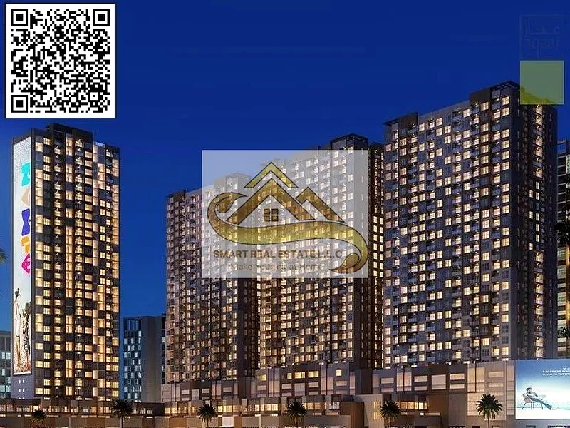 Invest in your comfort | Modernly designed apartments | In the heart of Ajman  Apartment for sale in Ajman One - Phase 2, Ajman City Center  With a 5%63888603419907112