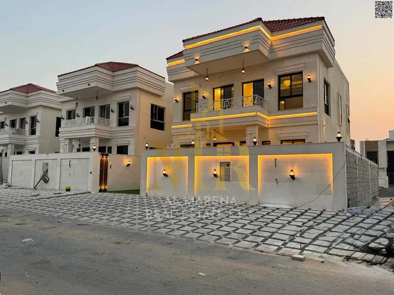 واحدة من أكثر الفيلل فخامة في عجمان، بتصميم قصر، وتشطيب سوبر ديلوكس، وبنيت حسب الطلب، مع ملكية تامة.63908680504066110