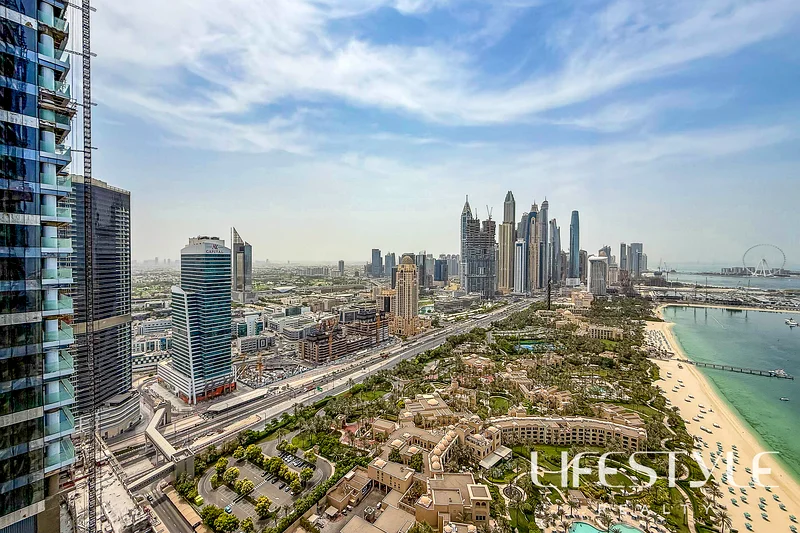 1 Bed + Study / High Floor / Dubai Eye View64008729983234114