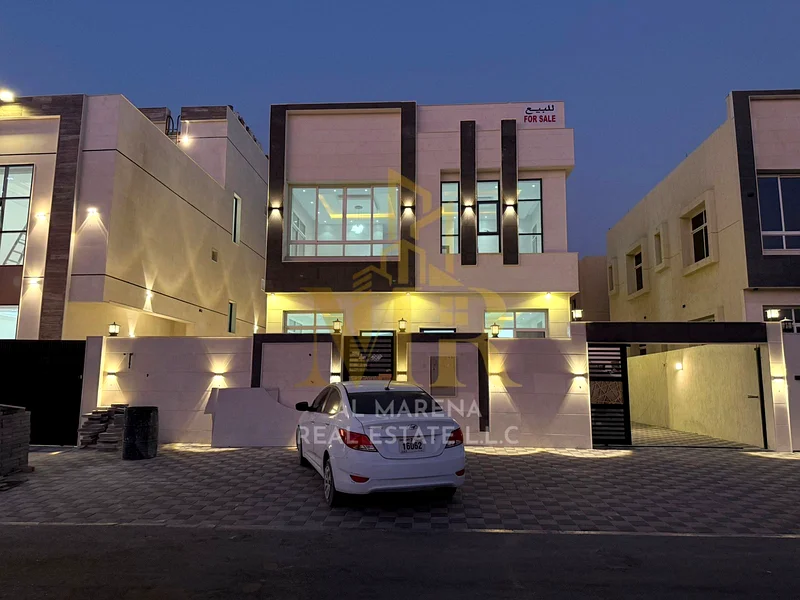 For sale, a distinctive villa in Al Helio, Ajman. Now's your chance to own a luxurious villa with a modern design and high-end finishes.63908146436994110