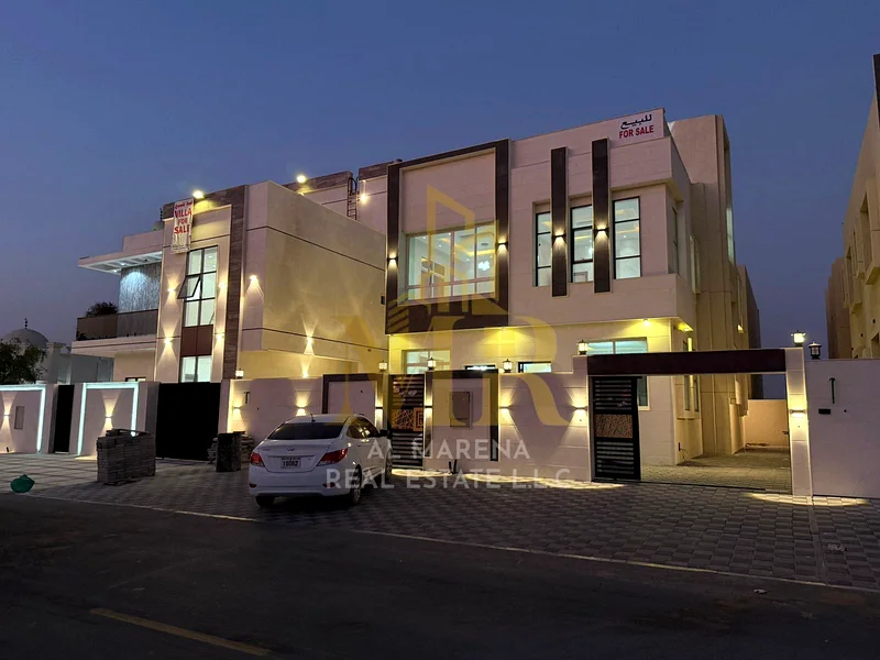 For sale, a distinctive villa in Al Helio, Ajman. Now's your chance to own a luxurious villa with a modern design and high-end finishes.63908146436994111