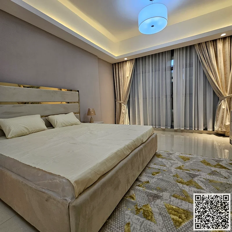 أول ساكن في شقة فاخرة من غرفتي نوم، مفروشة بالكامل بأثاث في أي بي، في برج الخليج، الرشيديّة 1، مع63838584428675114