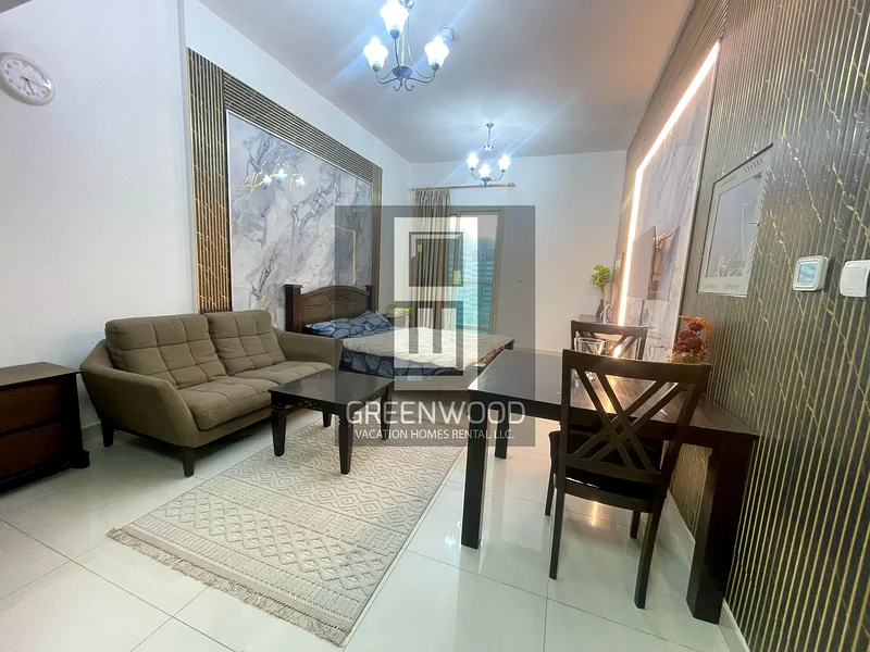 Stylish Furnished Studio with Balcony | Elite 1, Sports City63831616767233112