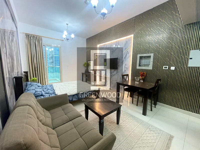 Stylish Furnished Studio with Balcony | Elite 1, Sports City63831616767233113