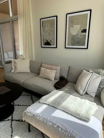 Selling Ikea lshape 4 Seater sofa