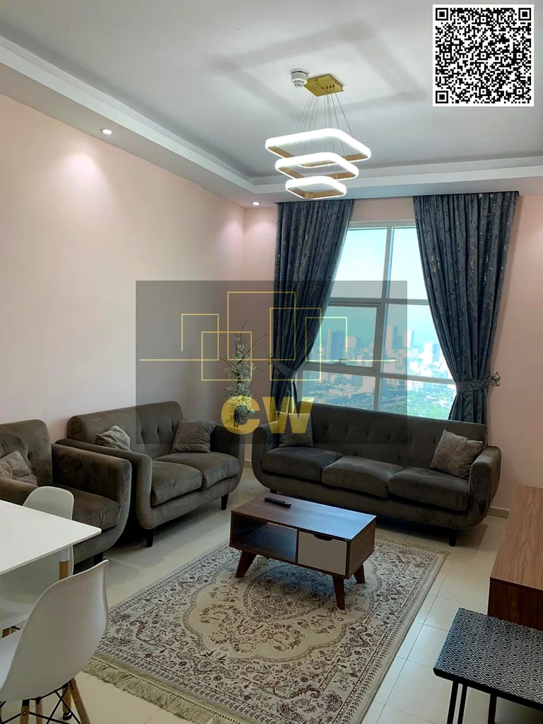 شقة واسعة مكونة من غرفة نوم واحدة للإيجار في برج سيتي عجمان63724042176385110