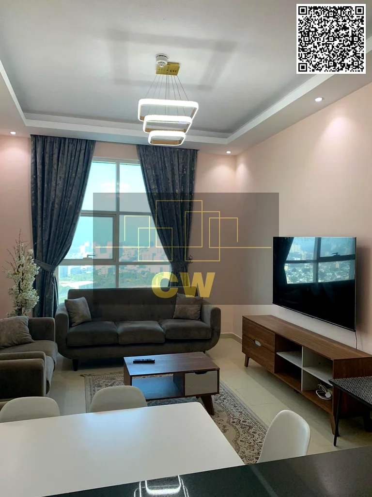 شقة واسعة مكونة من غرفة نوم واحدة للإيجار في برج سيتي عجمان63724042176385111