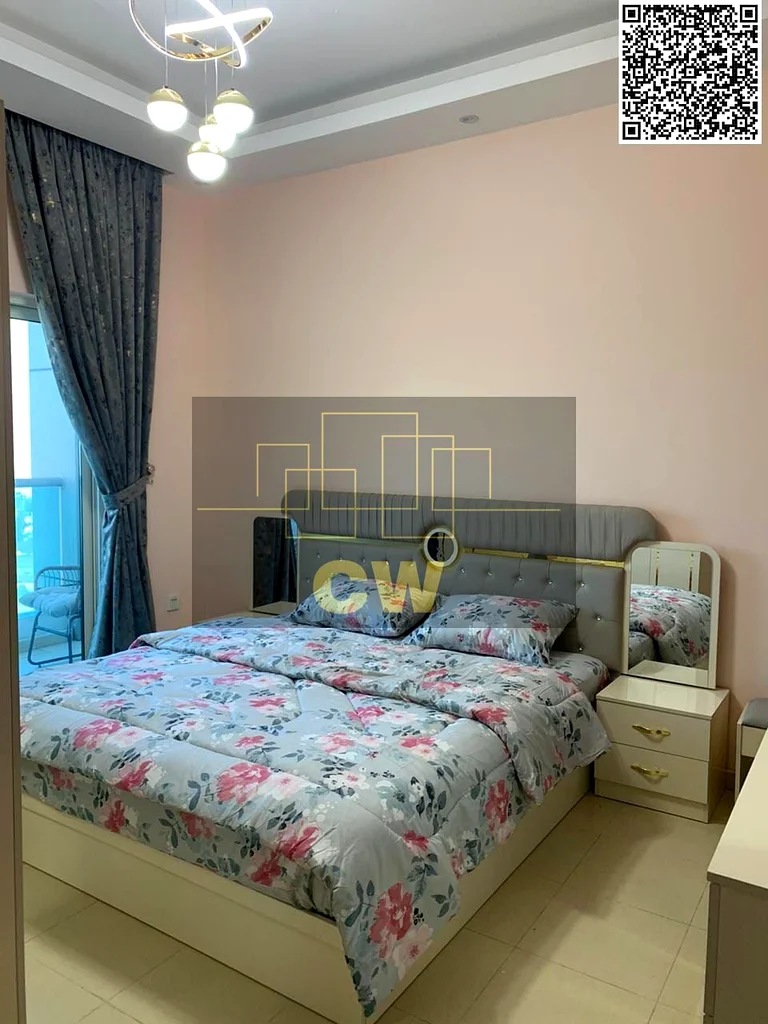 شقة واسعة مكونة من غرفة نوم واحدة للإيجار في برج سيتي عجمان63724042176385113