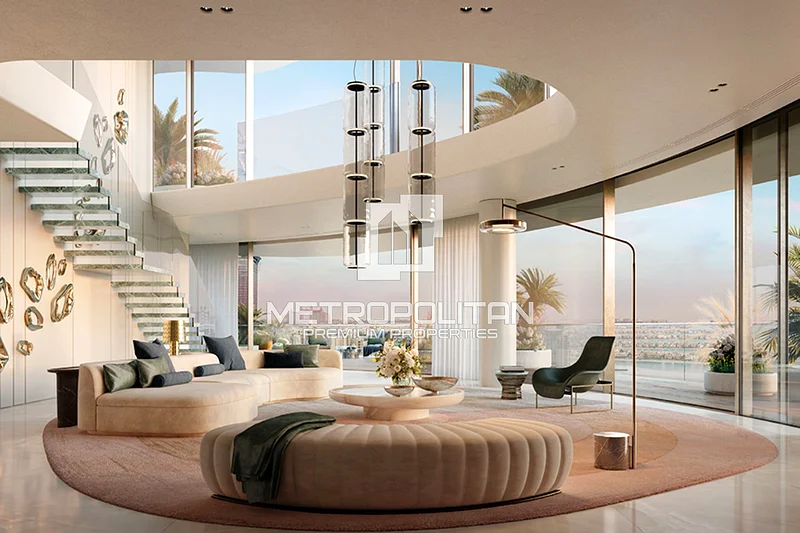 Palm and Beach View | High Floor | Great Location64009545597827113