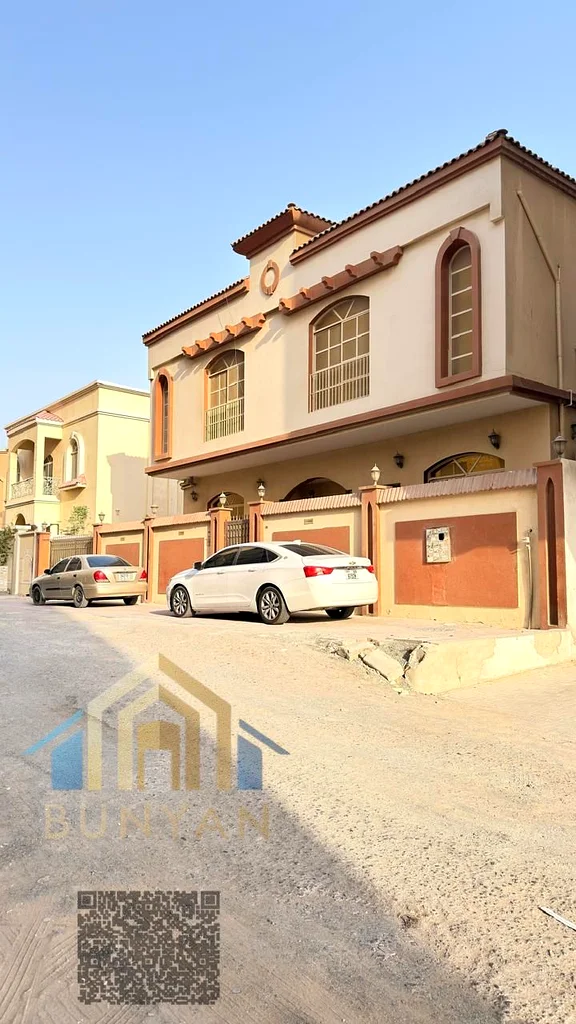 فيلا أنيقة للإيجار في الروضة 1 – عجمان، تقع مباشرة خلف مركز شرطة الحميدية.63722074838274110