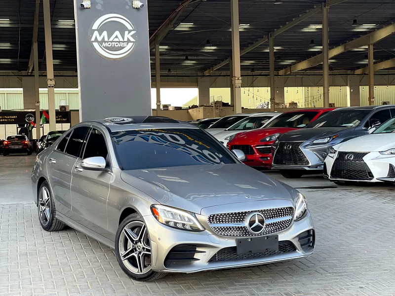 C300 AMG / 1415 AED MONTHLY / 1 YEAR WARRANTY / LOW MILEAGE / FULL OPTION / IN PERFECT CONDITION63613133688963111