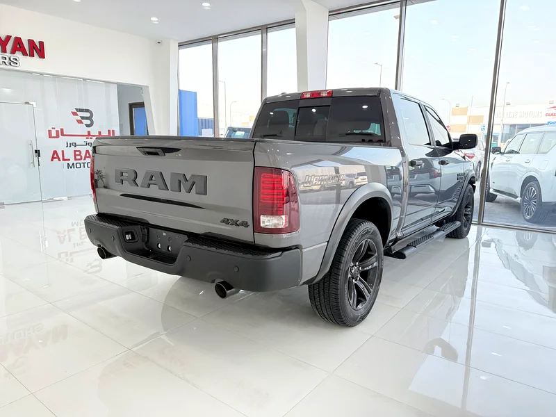 دودج رام وارلوك كلاسك Dodge Ram Warlock Classic اربع ابواب رمادي / اسود خليجي 202363612063079299113