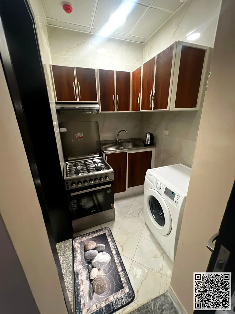 The most luxurious and beautiful furnished studio for monthly rent in Ajman, spacious area, VIP furniture, super deluxe finishes63838222950273112