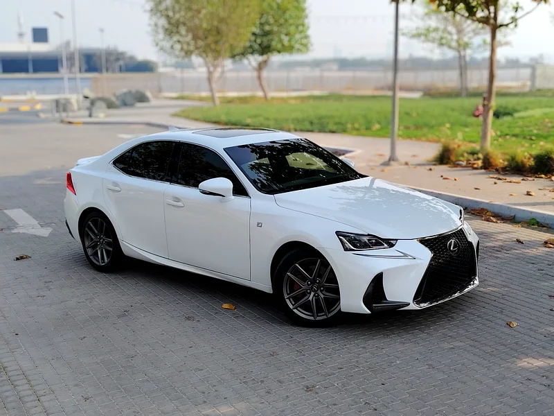 Lexus IS 350 F Sport US 2017 Immaculate Condition Full Option With Sunroof Clean Inside Out Low KM63612074408194114