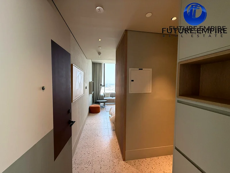 مؤثث بالكامل | طابق عالي | بدون غاز | احجز الآن63792473479171114