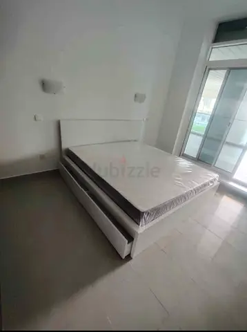 IKEA Malam queen size bed 160/200cm bed with 2 storage drawers underneath  and Ikea mattress