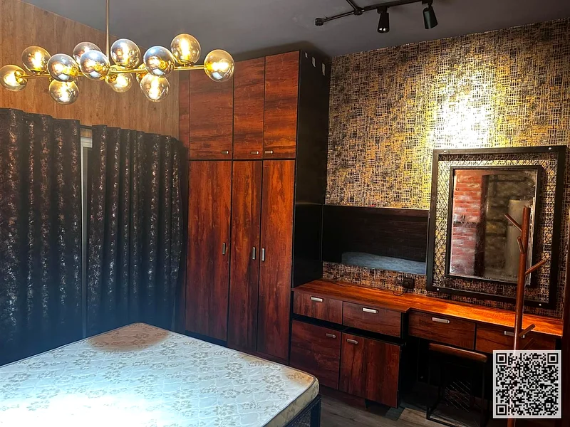 The most luxurious and beautiful furnished one-bedroom apartment for monthly rent in Ajman, spacious area, VIP furniture, super deluxe finishes63838333442689110
