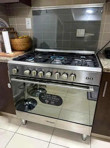 Bompani 5 hobs Gas cooker With Fan inside oven 90cm