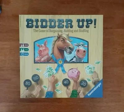 Kids Game BIDDER UP Monopoly