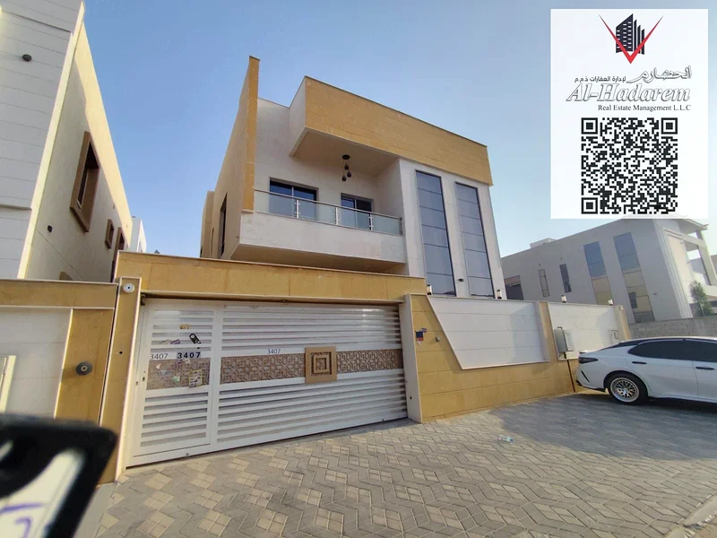 فيلا للايجار مكونة من 5 غرف نوم تقع في الياسمين، بالقرب من المسجد.63722360439170110
