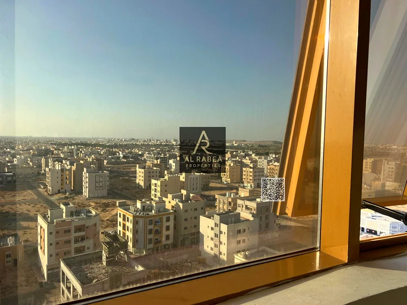Ready to move in studio in a tower in Al-Aliyah with a swimming pool.63872926604291114