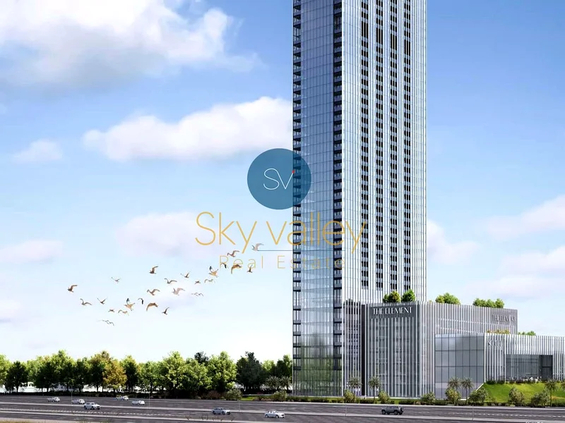 Elegant 1BR with Stunning Dubai Skyline View | Premium Finishes | The Element at Sobha One64018740587267112