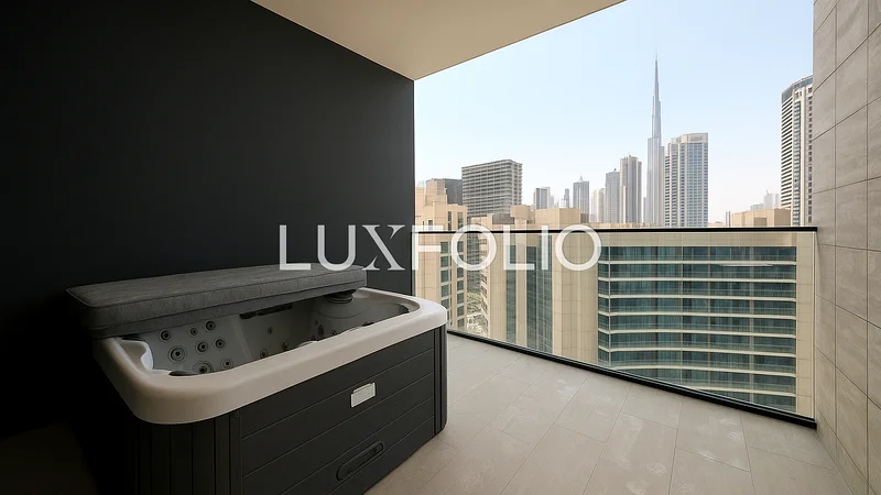 Large Studio | Jacuzzi | Burj  View |63793383322497113