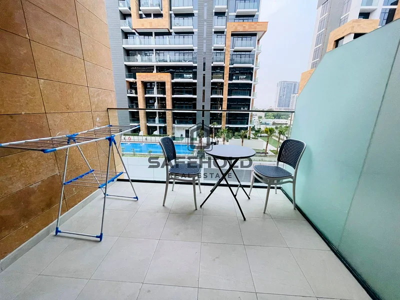 Modern Studio with Balcony | Pool & Street view63801675575043113