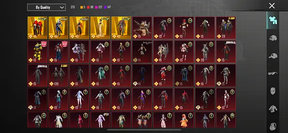 Pubg mobile Account On sale