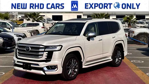2024 (RIGHT HAND DRIVING) LAND CRUISER 300 ZX 3.5L PETROL 7-SEATS BRAND NEW 0KM FOR EXPORT ONLY