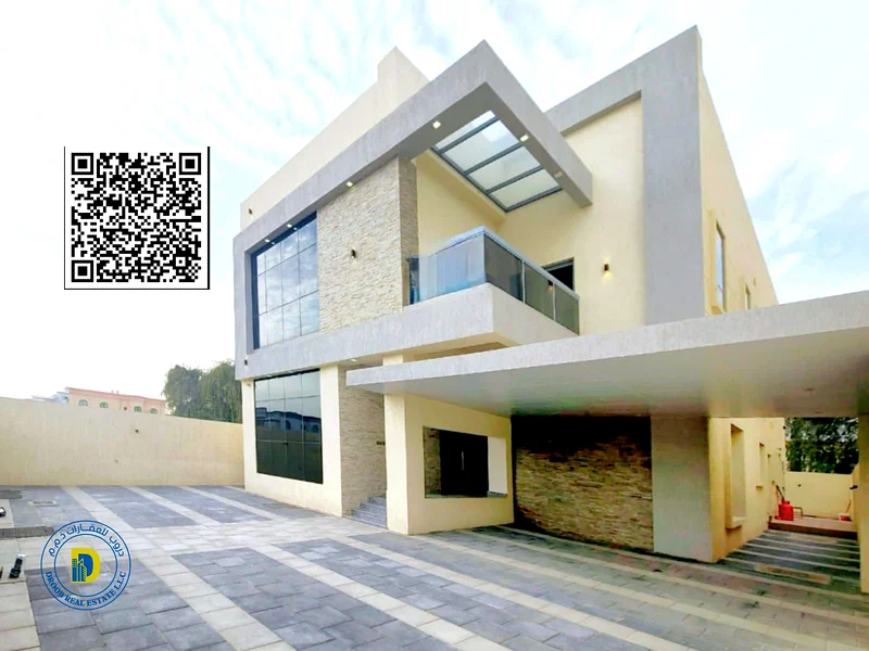Luxury villa in a prime location in Al Rawda 3, Ajman. The price includes water, electricity and air conditioning.63878297728385110