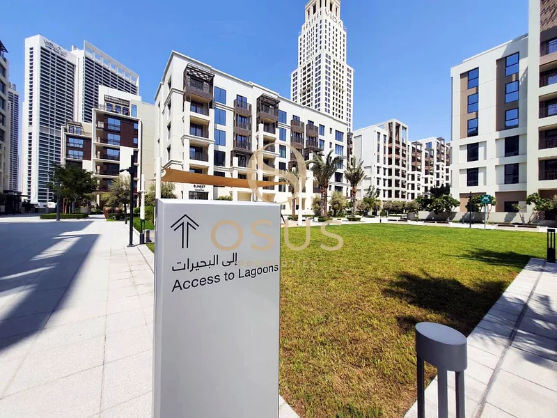 3BR + Maid | Community View | Summer at Creek Beach by Emaar63758843826690110