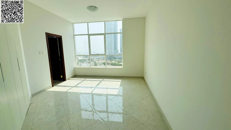 Luxury 2-master bedroom apartment with sea view in Ajman, free parking, tower pool, built-in closets, modern elegant finishes, prime location near all63811203712514112