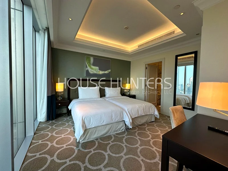 حصري | غرفتا نوم | طابق عالٍ | إطلالة على DIFC والمياه63771424268291114