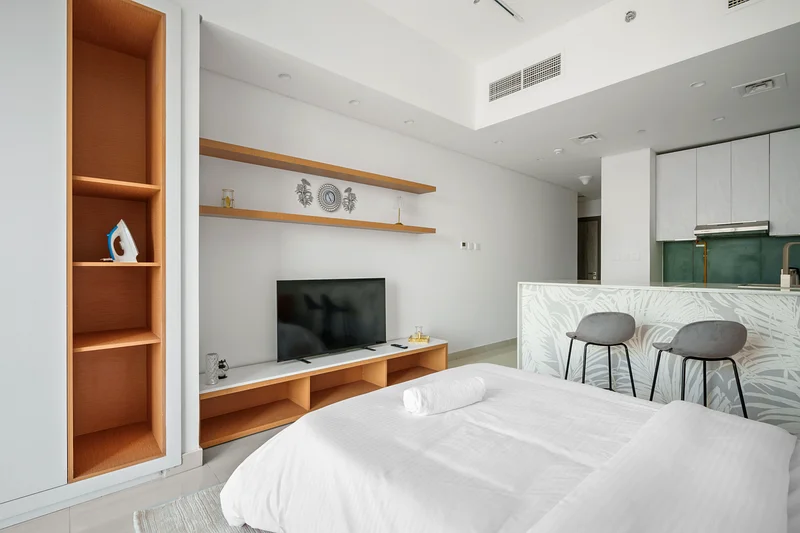 5000 per month sept only fully furnished studio with balcony available63828470383491114