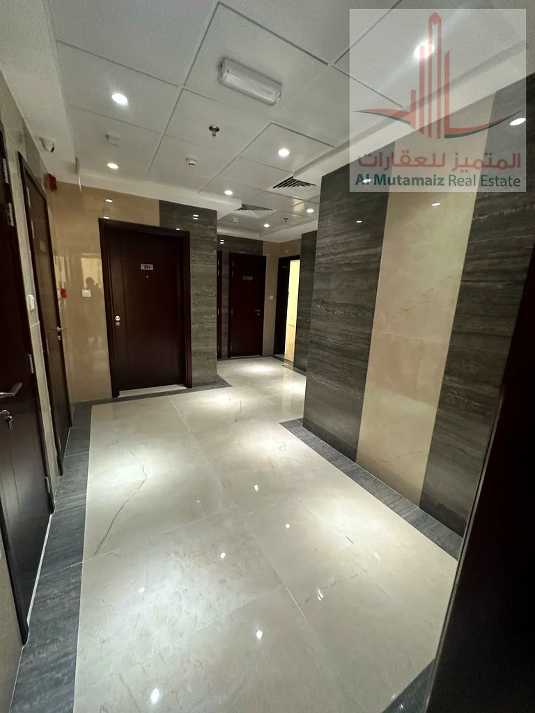 For rent, two rooms and a hall in Al Jurf Industrial 3, a new building63810338067713113