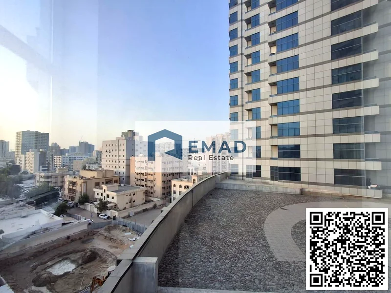 شاغر | شقة من 3 غرف نوم | أبراج فالكون | إطلالة مفتوحة بالكامل + موقف سيارات63885988039683114