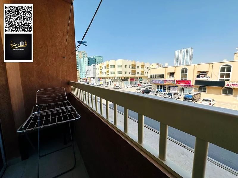 شقة بغرفة نوم واحدة للإيجار في عجمان - الروضة 263722723942659111