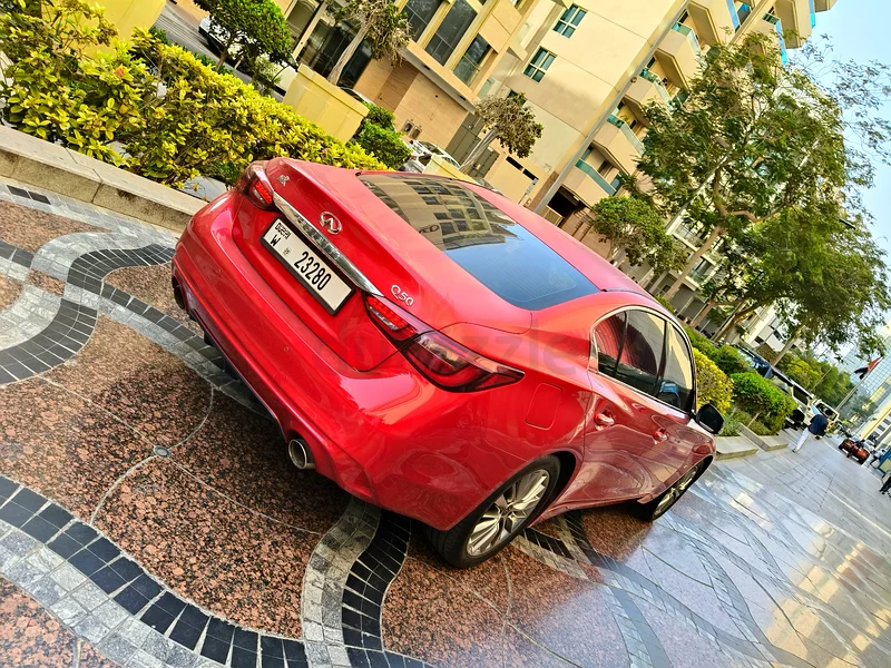 إنفينيتي كيو 50 خليجي سبيس، كيلومترات قليلة جدًا، صيانة وكالة، طلاء أصلي63613464447875111