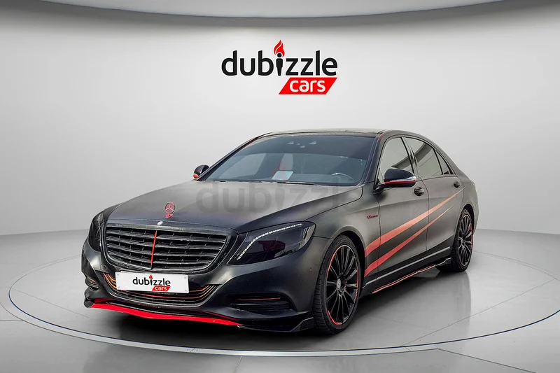 3696 درهم/شهريًا | مرسيدس بنز S-Class 2015 S 400 | مواصفات خليجية | الرمز#35790563613986279938112