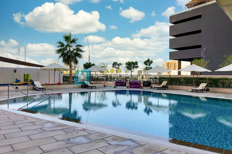 Partial Sea View | High Floor 1BR | Community Pool63844568652035112