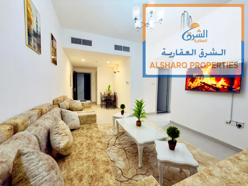 متاح الآن، غرفة وممر مؤثثة مع حمامين وشرفة بإطلالة رائعة. أثاث جديد بالكامل.63811666062978112