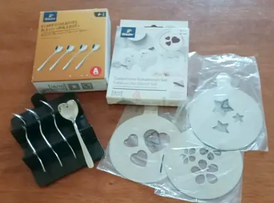 Coffee Spoons,heart shaped. New