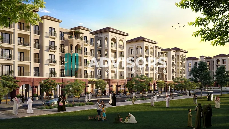 شقة بغرفتي نوم وبلكونين بسعر معقول بالقرب من المرافق63841335729667110