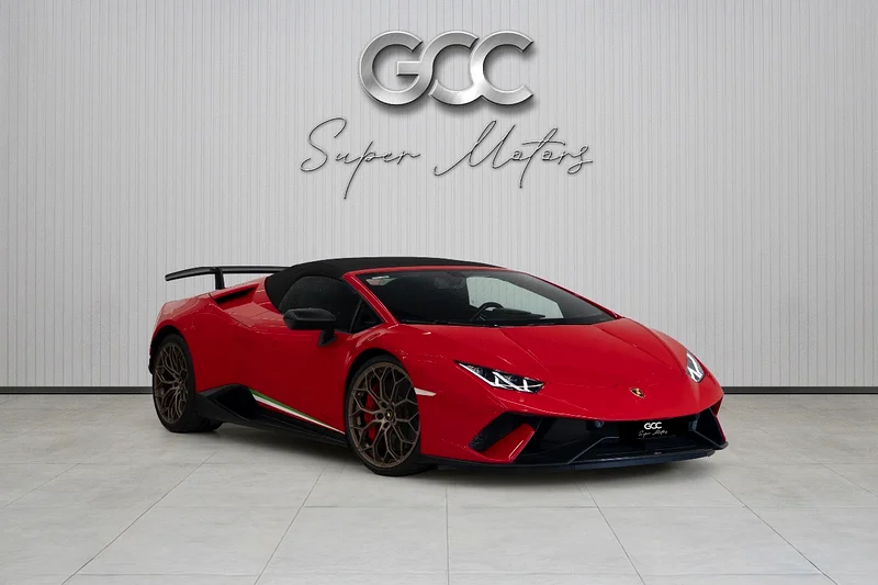 2019 LAMBORGHINI HURACAN PERFORMANTE SPYDER naturally aspirated 5.2-liter V10 engine 640 horsepower63613467497475112