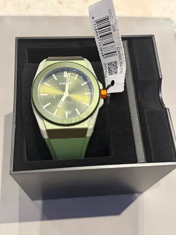 [D1 MILANO] Mens Watch [CARBONLITE] 40.5mm Sage